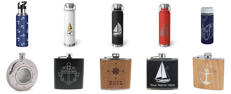 Nautical Flask and Thermos