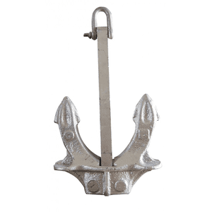 Original Hall anchor in galvanized steel