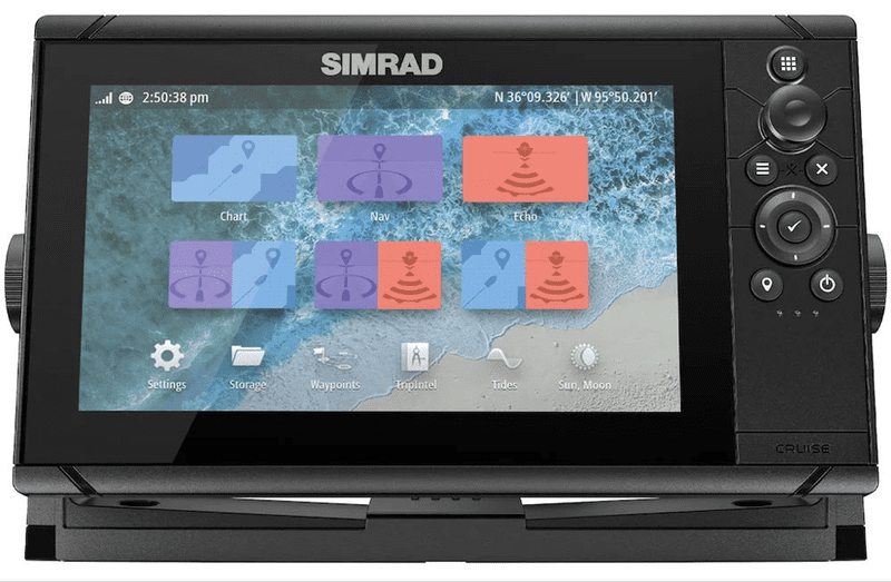 Review Simrad Cruise 9