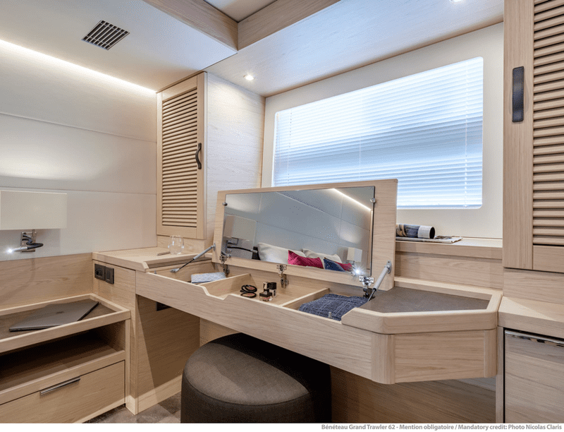 Revue Beneteau Grand Trawler 62