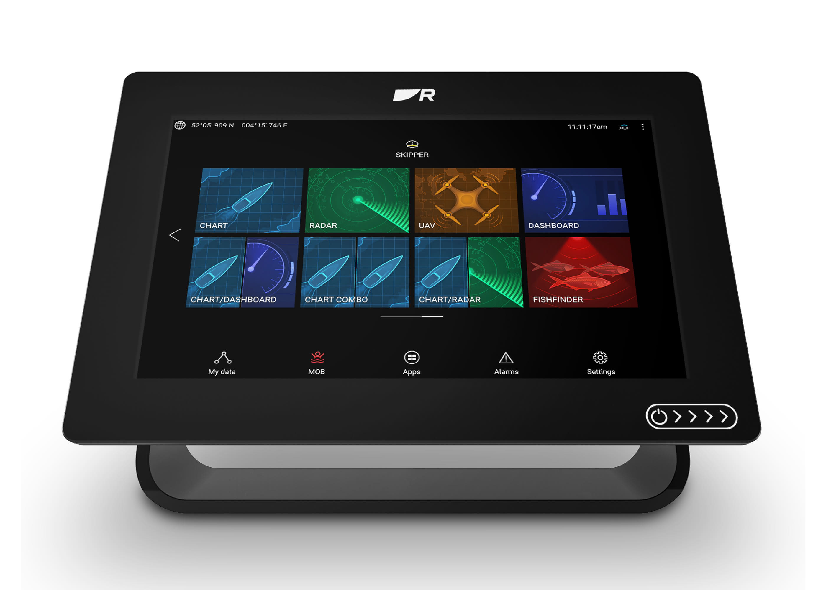 Axiom+ 7 RV Display Multifunzione 7″ Con RealVision 3D E Sonar 600 W – Mappa LightHouse Nord America, Senza Trasduttore