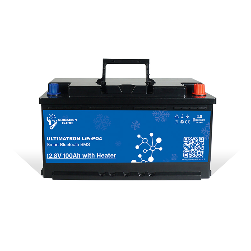 Ultimatron LiFePO4 Lithium Battery 12.8V 100Ah With Bluetooth And Smart BMS  Integrated And Heater