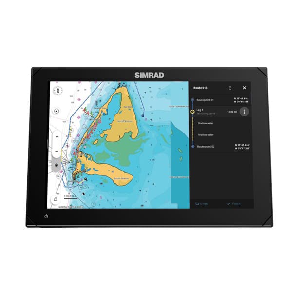 Simrad NSX 3012 12 with Active Imaging 3-in-1 Transducer Fishfinder/Chartplotter