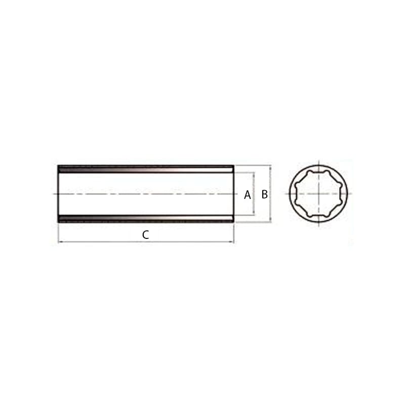 FINNORD Water-lubricated Rubber Bearing for Shaft diameter 22mm - 80mm for  Sale - specification & photo. Price 11.89 | Shaft Bearings