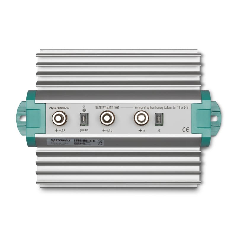 thumbnail image 2 of Mastervolt Battery Mate 1602 Ig Isolator - 120 Amp 2 Bank Battery Charger For Marine & RV 2 of 12