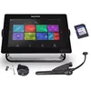 AXIOM 9 Touch avec sonar 3D RealVision intégré, transducteur CPT-100 DVS et téléchargement de carte Navionics+ SMALL.