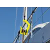 Rotating mooring hook with rope extension - GHOOK