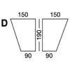 Elsastic Sheet Model D - White