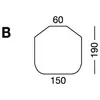 Elsastic Sheet Model B - White