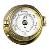 Polished Brass Barometer - 140mm