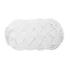 White Welcome Rope Mat - 470x250mm, Color: White
