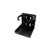 Black Foldable Cup Holder with Plastic Cover