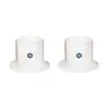 Couple of White Glass/Can Holder