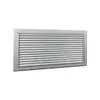 Grille de retour d'air en aluminium anodisé - 400x400mm