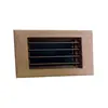 Grille d'aération en teck - 250x250mm
