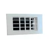 Grille d'air d'alimentation en aluminium blanc avec amortisseur - 200x100mm
