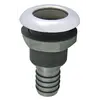 Straight thru hull scupper diameter 38mm