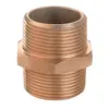 Brass Nipple M-M - 3", Thread: 3"
