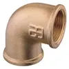 Brass Elbow 90° F-F - 3", Thread: F3"