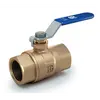 RINA Approved Bronze Ball Valve - 1"1/2, Thread: F1"1/2