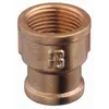 Bronze Reducing Socket F-F - 1"1/4 to 1", Thread: 1"1/4-1"