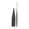 Anodized Aluminium Jointed Oar - 35mm - 150cm - Black, Length, cm: 150