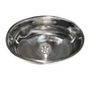 Oval Stainless Steel Sink