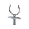 Chromed Brass Rowlock with Socket - 12mm
