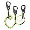 Double Safety Harness Static and Elastic with Stainless Steel Hooks