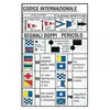 Self Adhesive International Code Table - 16x24cm