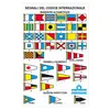 Self Adhesive International Code Flag Table - 11x16cm