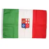 Italian Civil Flag - Woven Polyester - 80x120cm, Dimensions, cm: 80x120