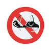 Self Adhesive "No Bra On Board" Sticker