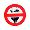 Self Adhesive "No Slip-bra On Board" Sticker