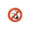 Self Adhesive "No Smoking On Board" Relief Sticker