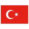 Turkey Flag - 30x45cm, Dimensions, cm: 30x45