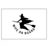 Wife On Board Flag - 20x30cm