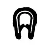 Black PVC Profile - 50m