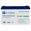 Ecowatt LiFePO4 Lithium Battery 12.8V 100Ah