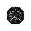Tachometer with Hours Counter - 8000 RPM - Black, Color: Black