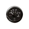 Engine Oil Temperature Gauge - Black, Color: Black