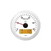 Tachometer - 5000 RPM - White, Color: White