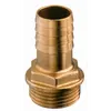 Bronze Male Hose Connector - 3/8" - 10mm, For hose diameter, mm: 10, Thread: M3/8"