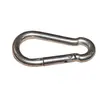 AISI 316 Carabiner with Swallow Tail Closure - diameter 11mm, Diameter, mm: 11