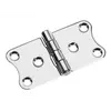 Mirror polished S.S. hinge - 78x40mm
