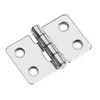 Mirror polished S.S. hinge - 60x39mm