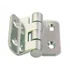 Mirror polished S.S. Offset hinge - 35x37mm
