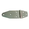 Mirror polished S.S. hinge - 125x40mm