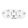 Mirror polished S.S. hinge - 80x30mm