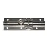Spring Door Bolt with Padlock Eye - 105x36mm, Length, mm: 105